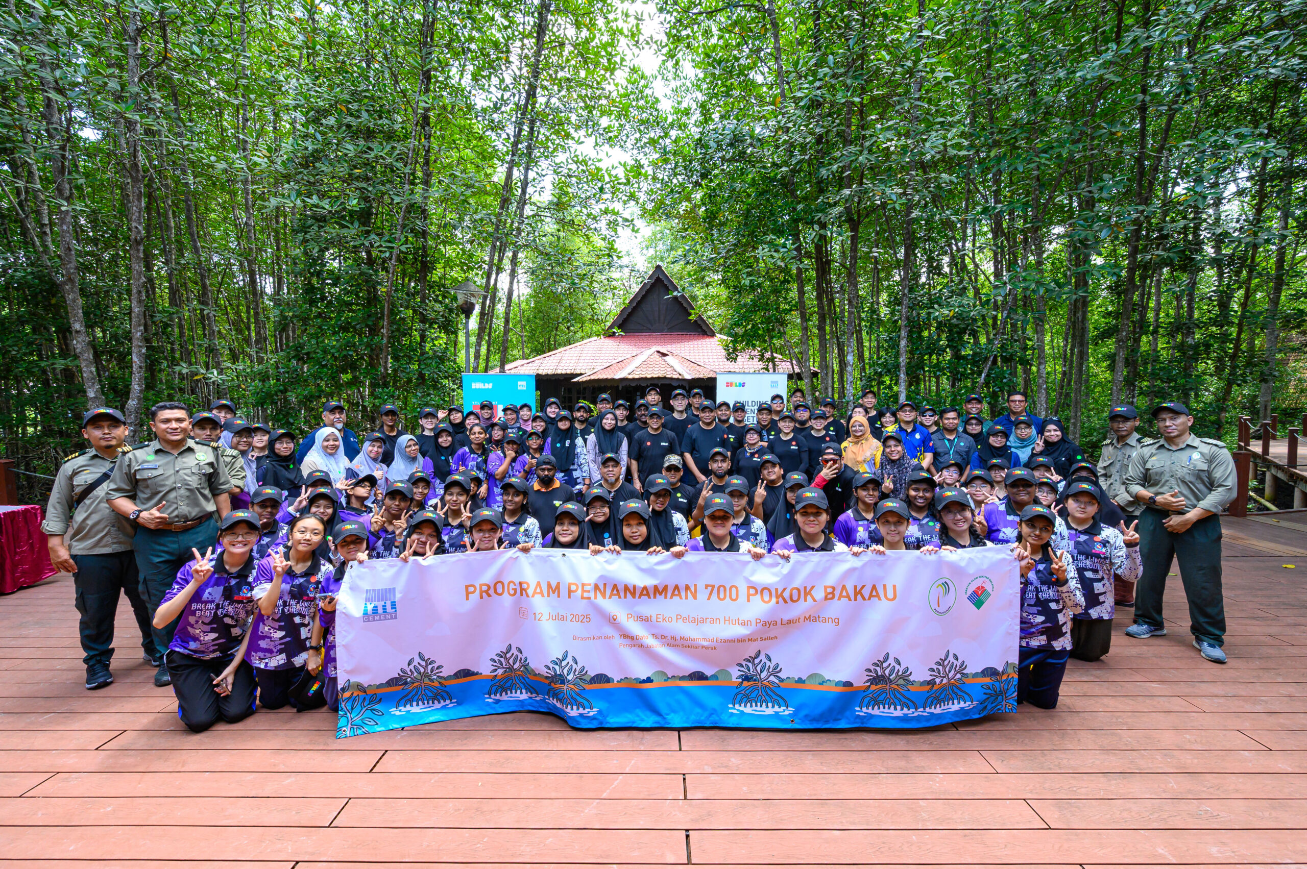 YTL Cement Group Builds Greener Future with 700 Mangrove Trees Planted in Perak
